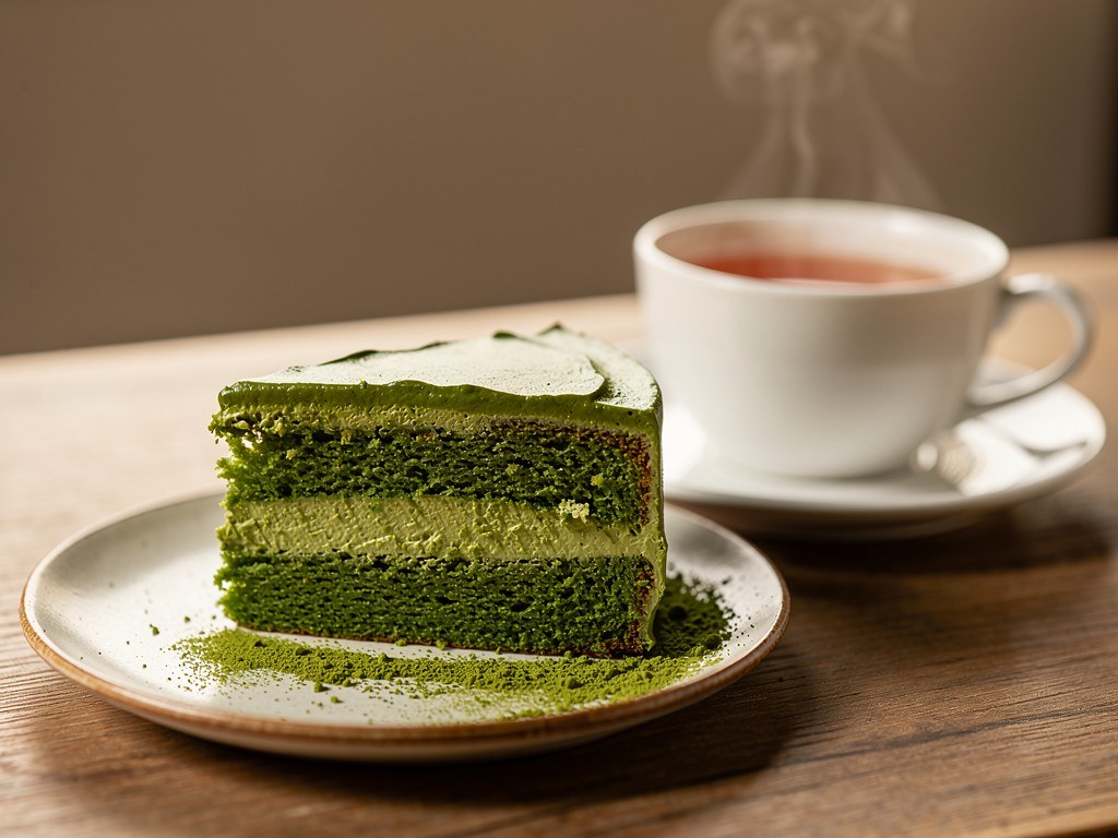 Matcha Green Tea Cake